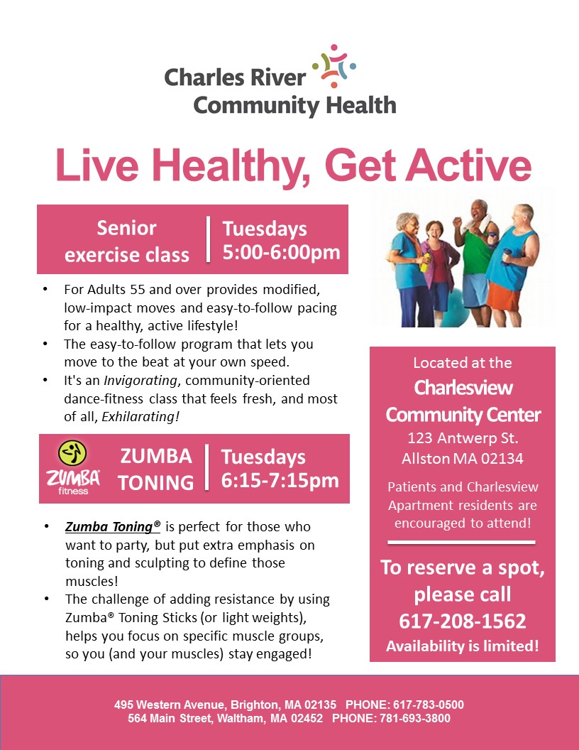 Get Active! Charles River Community Health